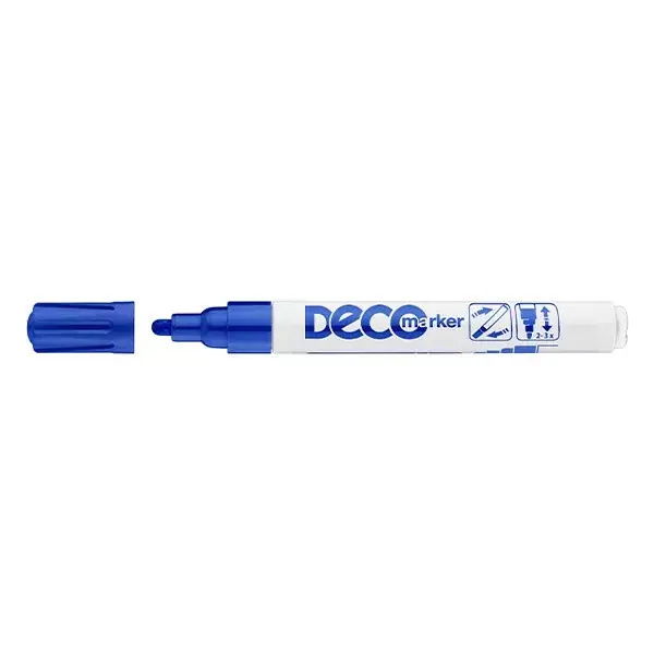 Vásárlói kedvenc Lakkmarker ICO DecoMarker 2-4mm kék