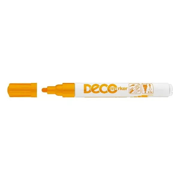 Lakkmarker ICO DecoMarker 2-4mm narancs Biztonságos fizetés