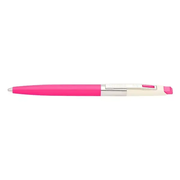 Árcsökkenés Golyóstoll ICO 70 nyomógombos pasztell pink tolltest 0,8mm kék írásszín