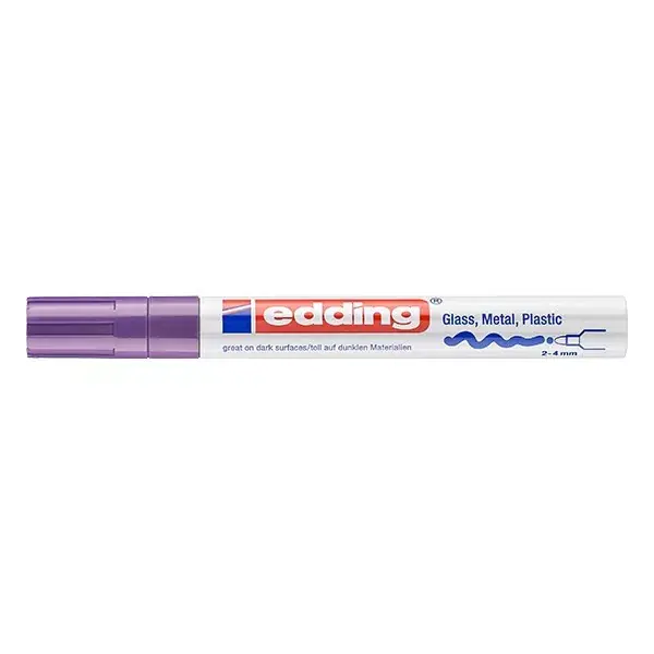 Lakkmarker EDDING 750 2-4mm lila Prémium