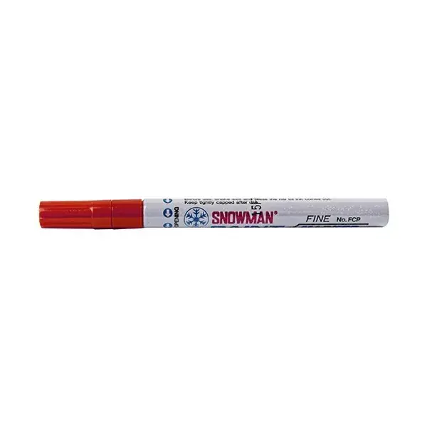Azonnali szállítás Lakkmarker SNOWMAN/DEC FCP-12 3mm Fine piros