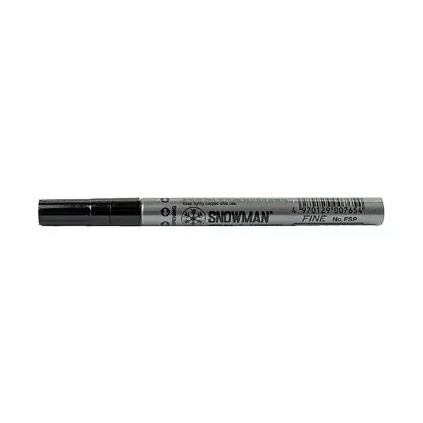 Lakkmarker SNOWMAN FSP-12 3mm Fine ezüst Bestseller