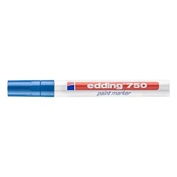 Gyors kiszállítás Lakkmarker EDDING 750 2-4mm kék