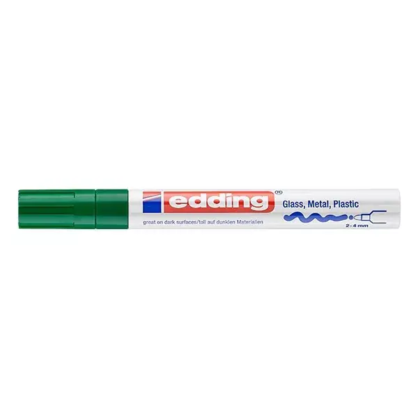 Lakkmarker EDDING 750 2-4mm zöld Outlet