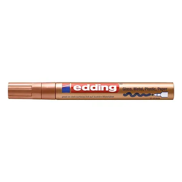 Lakkmarker EDDING 750 2-4mm bronz Legjobb ár
