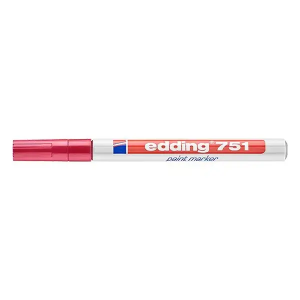 Vedd meg online Lakkmarker EDDING 751 1-2mm piros
