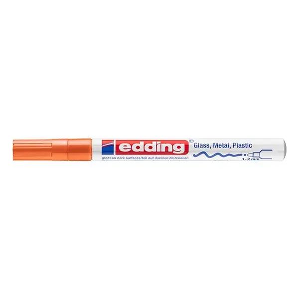 Olcsóbb Lakkmarker EDDING 751 1-2mm narancs