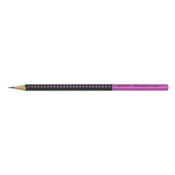 Grafitceruza FABER-CASTELL Grip 2001 HB kéttónusú fekete/pink Nézd meg most