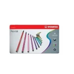 Filctoll STABILO Pen 68 40 darabos fém dobozban Szuper akció