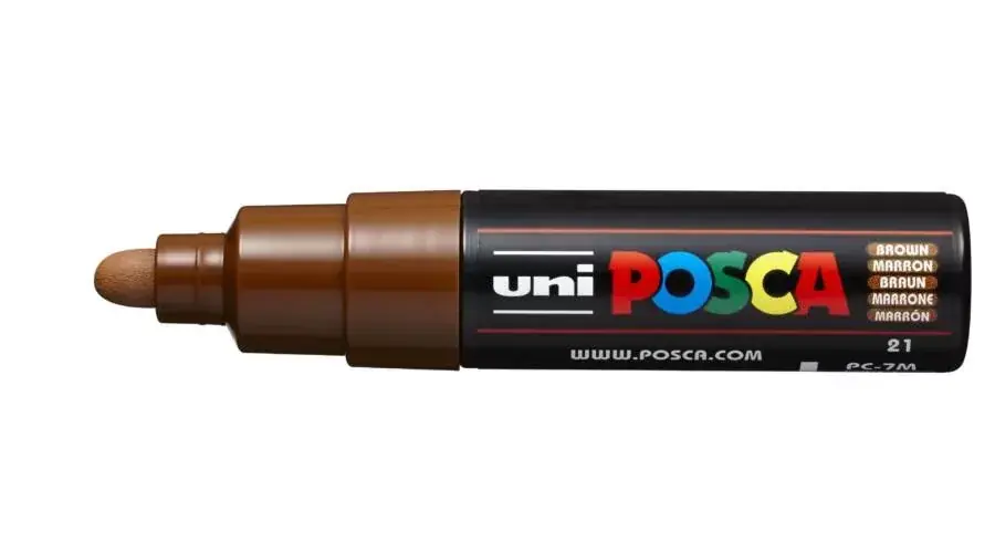 Legnépszerűbb Filctoll UNI Posca PC-7M barna