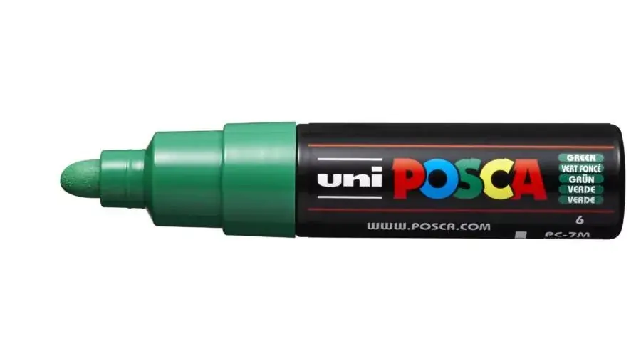 Újdonság Filctoll UNI Posca PC-7M zöld