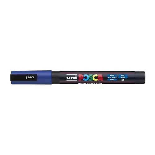 Filctoll UNI Posca PC-3M kék Azonnali szállítás