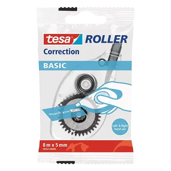 Hibajavító roller TESA Basic 58563 5mmx8m Azonnal elérhető