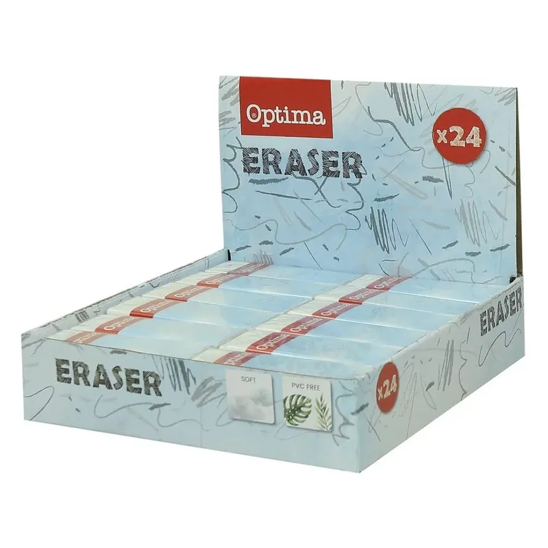 Szuper akció Radír OPTIMA papírtokos 60x22x12mm