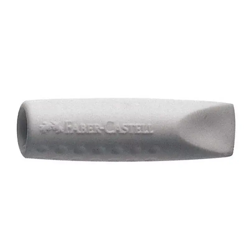 Biztonságos fizetés Kupakradír FABER-CASTELL Grip 2001 40x10mm 2 darabos szürke
