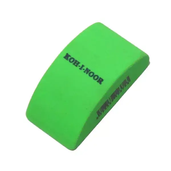 Radír KOH-I-NOOR íves kicsi vegyes színek 47x28x15mm Prémium