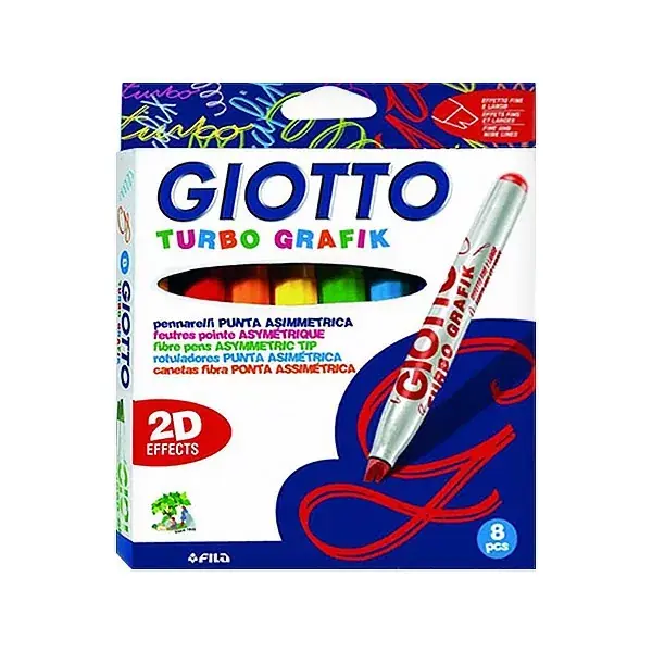 Filctoll GIOTTO Turbo Grafik 2 dimenziós 8 darabos Akció