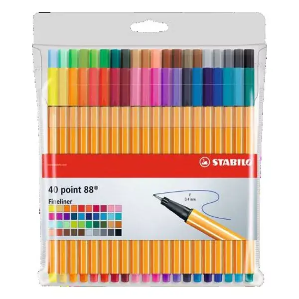 Tűfilc STABILO Point 88 Wallet 40 darabos Biztonságos vásárlás