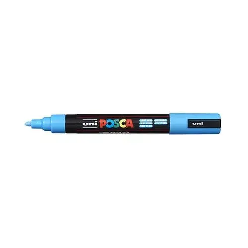 Filctoll UNI Posca PC-5M világoskék Expressz szállítás