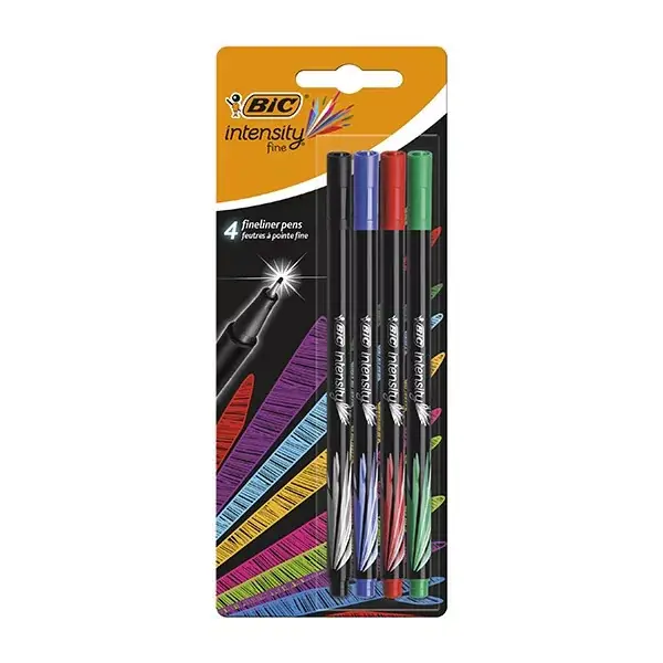 Expressz szállítás Tűfilc BIC Intensity Fine 4 darabos