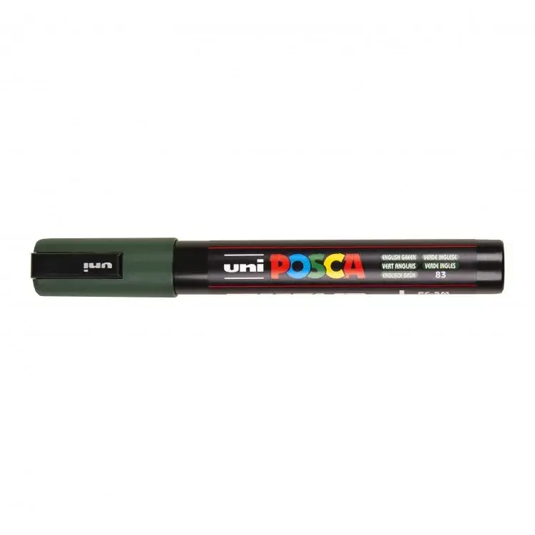 Filctoll UNI Posca PC-5M angolzöld Azonnali szállítás