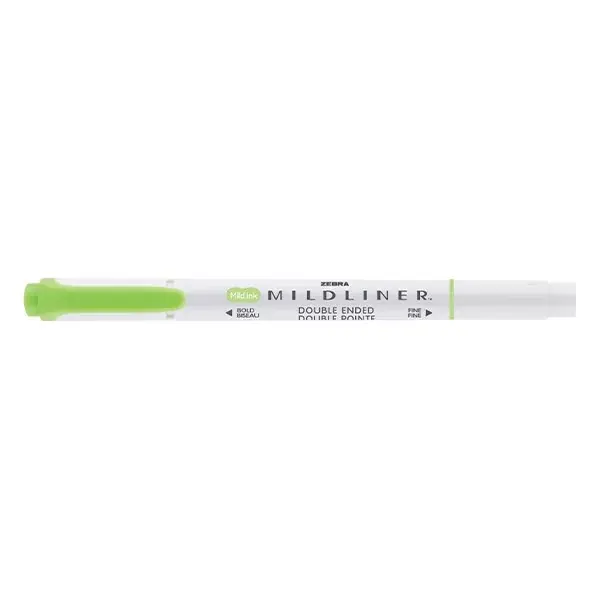 Legjobb ár Szövegkiemelő kétvégű ZEBRA Mildliner cool refined 1,4-4,0 mm zöld