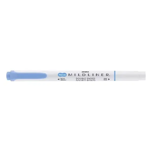 Szövegkiemelő kétvégű ZEBRA Mildliner cool refined 1,4-4,0 mm sötétkék Szezonális akció