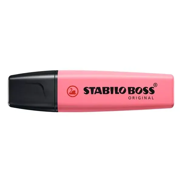 Szövegkiemelő STABILO Boss Original Pastel 1-5mm cseresznyevirág Csak ma