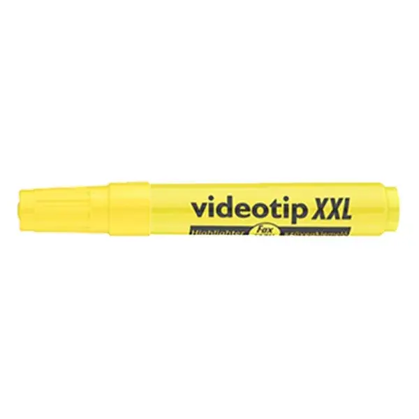 Szövegkiemelő ICO Videotip XXL sárga 1-4mm Vásárlói kedvenc