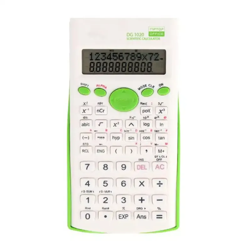 Rendeld meg most Spirit DG-1020 számológép zöld színben