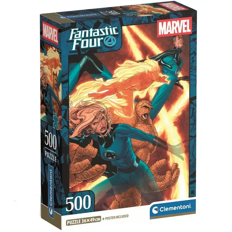 A fantasztikus négyes 500db-os puzzle - Clementoni Akció