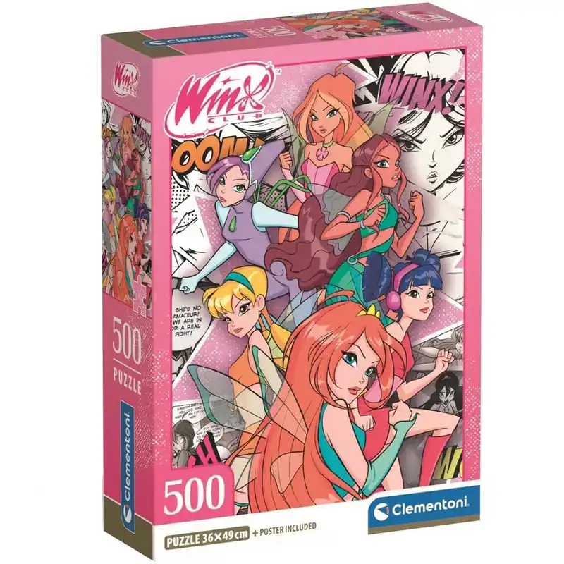 Winx club tündérei 500db-os puzzle - Clementoni Expressz kézbesítés
