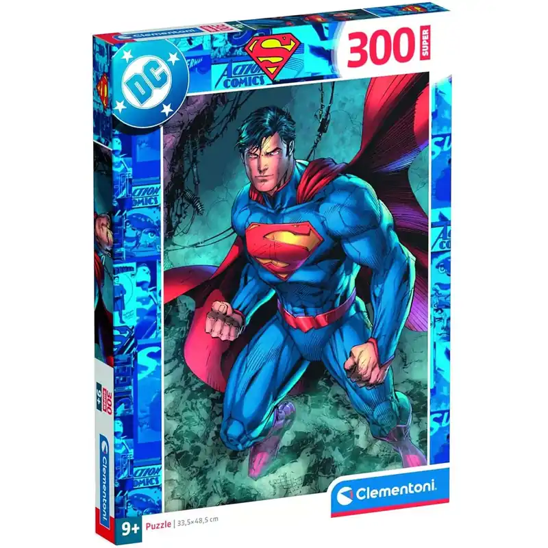 DC Comics Superman akcióban 300db-os puzzle - Clementoni Vásárlói kedvenc