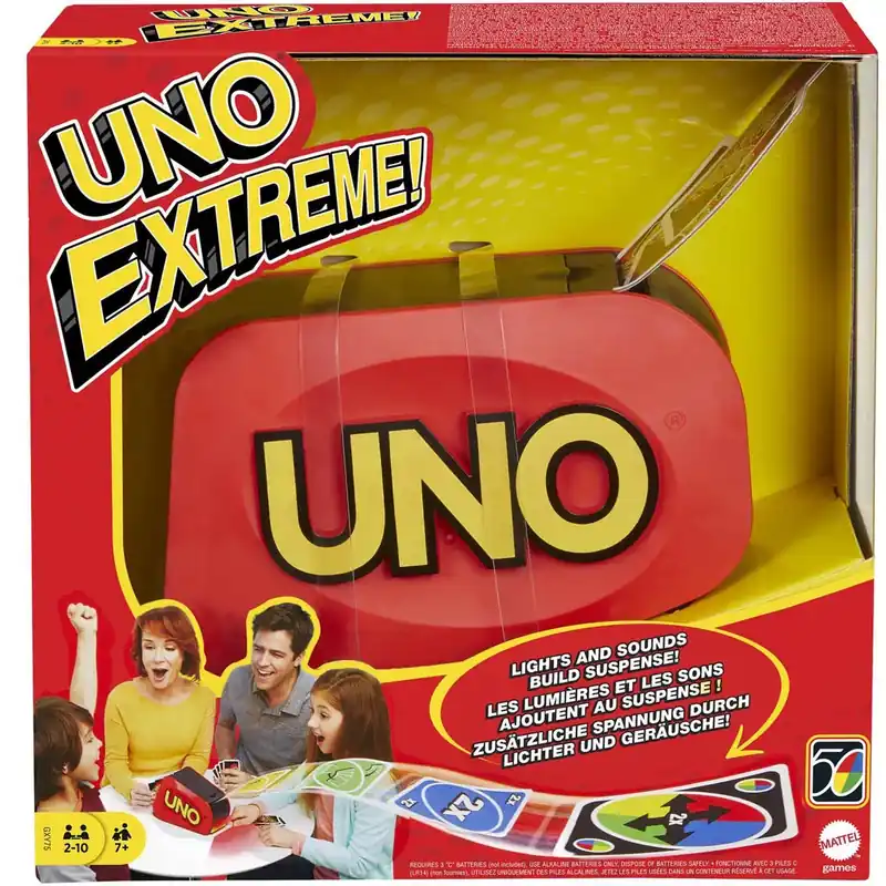 UNO Extreme kártya - Mattel Biztonságos fizetés