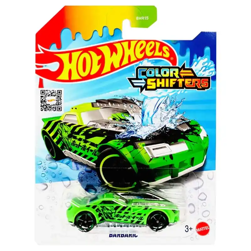 Alacsony ár Hot Wheels Barbaric színváltós kisautó 1/64 - Mattel