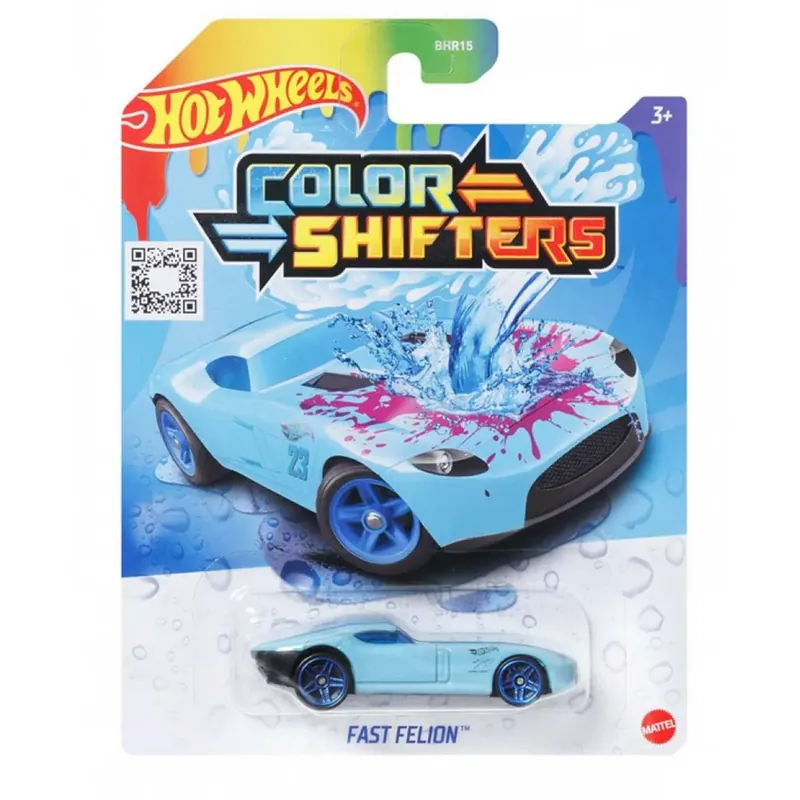 Hot Wheels Fast Felion színváltós kisautó 1/64 - Mattel Kedvezmény