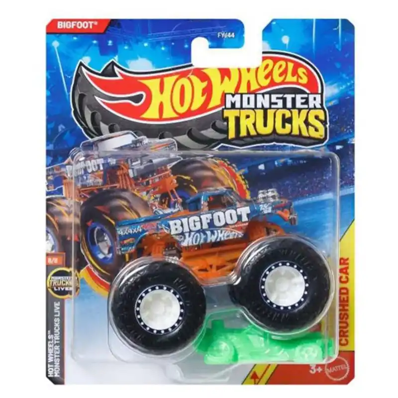 Azonnal elérhető Hot Wheels Monster Trucks Live Bigfoot kisautó 1/64 - Mattel