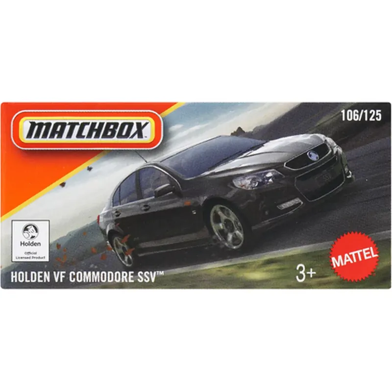 Árcsökkenés Matchbox Papírdobozos Holden VF Commodore SSV kisautó 1/64 - Mattel