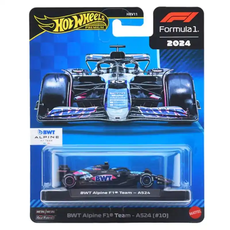 Vedd meg most Hot Wheels Formula 1 BWT Alpine A524 ( 10) kisautó 1/64 - Mattel