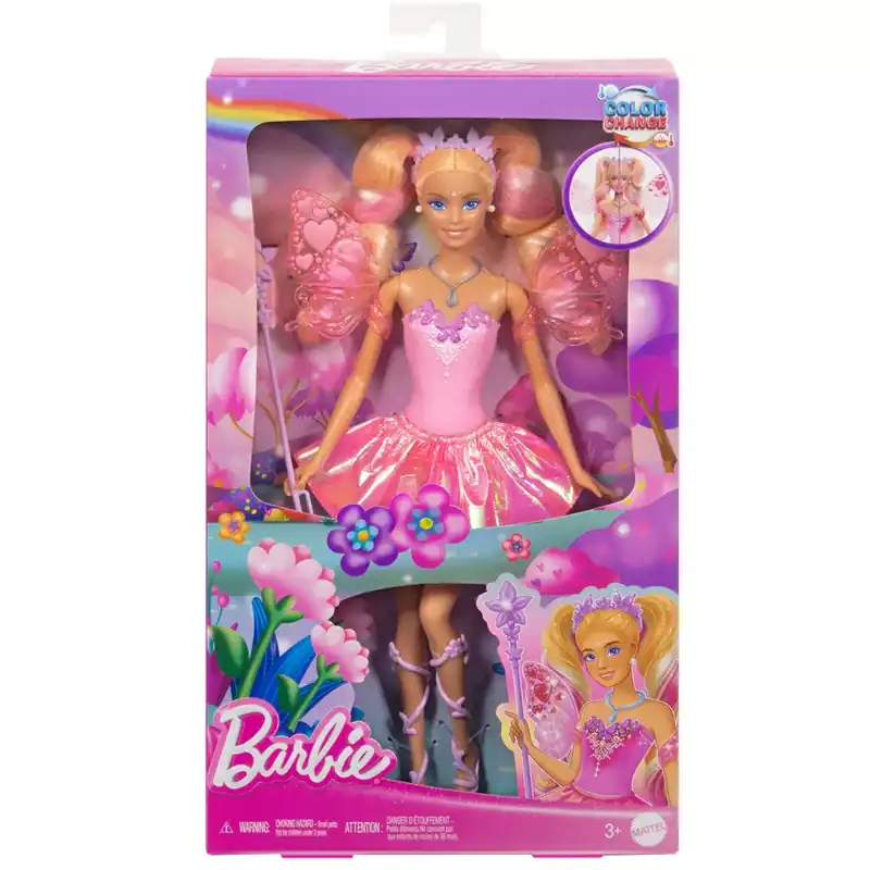 Barbie Színváltós tündér baba - Mattel Árengedmény
