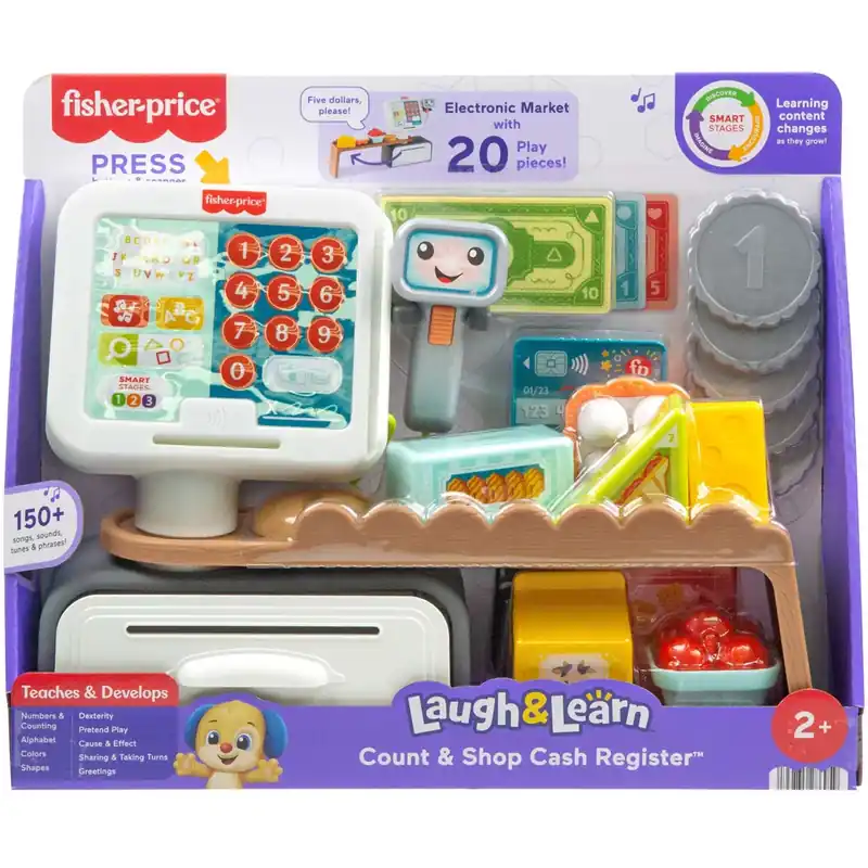 Utolsó esély Fisher Price Kacagj és fejlődj pénztárgép - Mattel