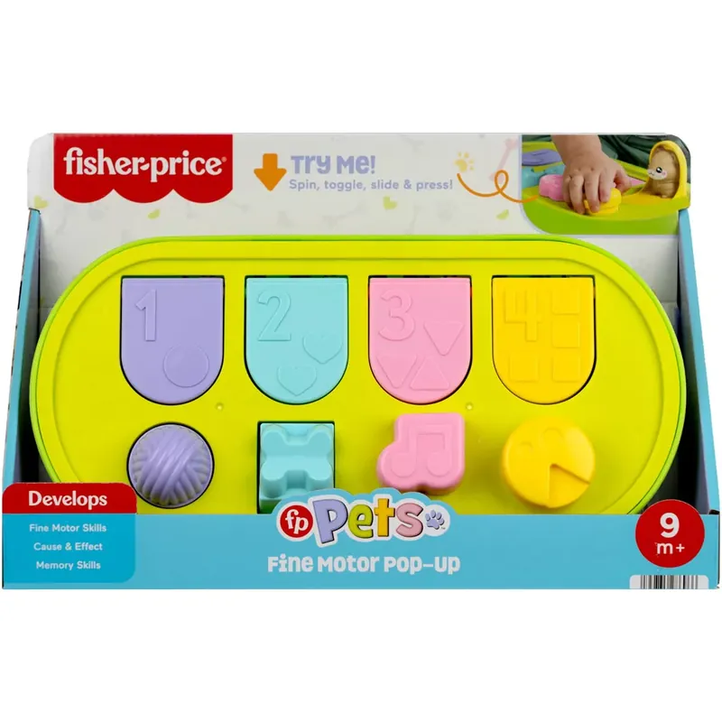 Fisher Price Pop-up állatos bújócska - Mattel Ne maradj le