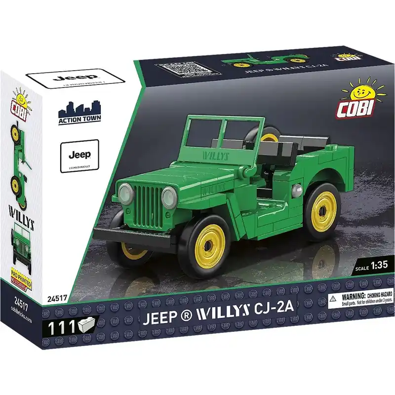 Akciós ár COBI Jeep Willys CJ-2A építőjáték (24517)