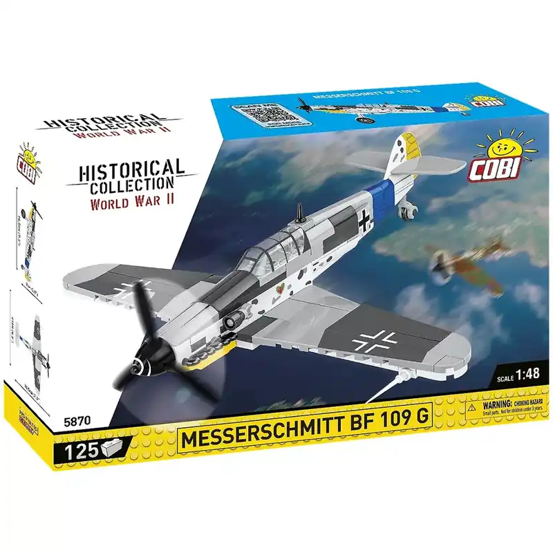 Rendeld meg most COBI Messerschmitt Bf 109 G repülő építőjáték (5870)
