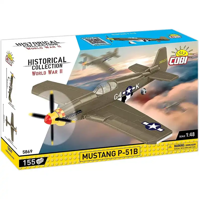 COBI Mustang P-51B repülő építőjáték (5869) Kedvezményes ár