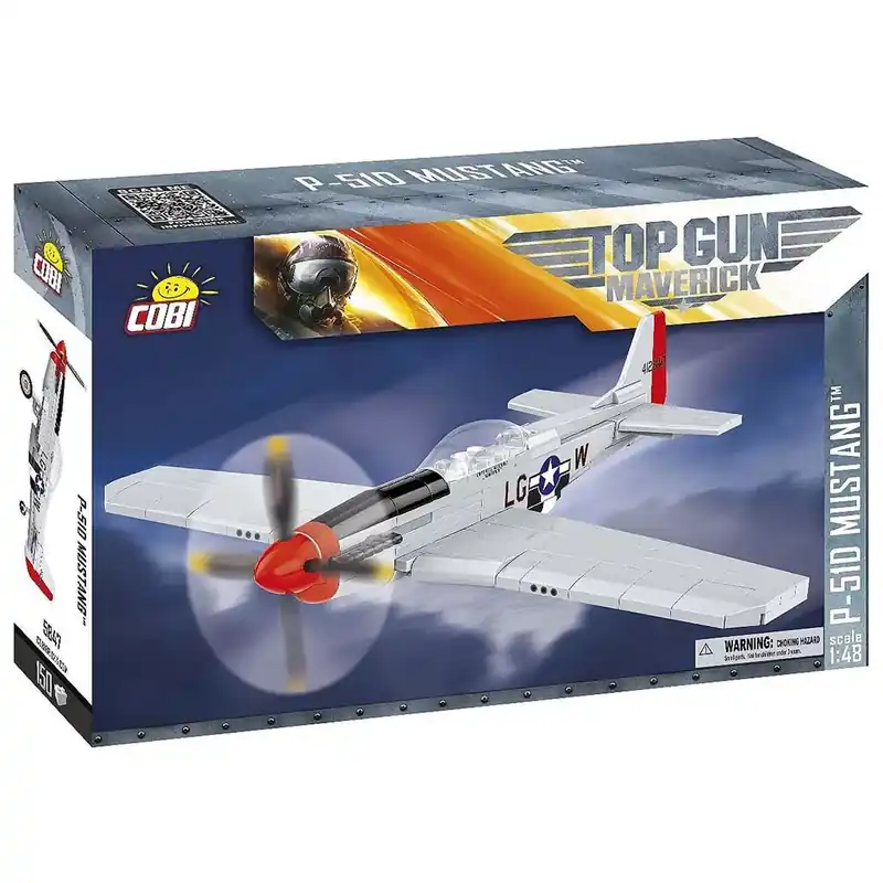 COBI Mustang P-51D „TOP GUN Maverick” repülőgép építőjáték (5847) Legkelendőbb