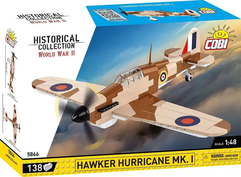 COBI Hawker Hurricane Mk I építőjáték (5866) Legnépszerűbb