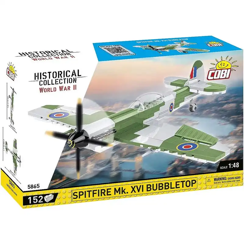 Szuper ajánlat COBI Spitfire Mk XVI Bubbletop építőjáték (5865)