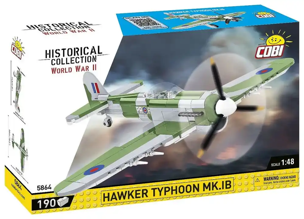 Újdonság COBI Hawker Typhoon Mk.1B építőjáték (5864)