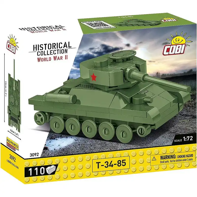 COBI T-34/85 szovjet tank építőjáték (3092) Utolsó esély